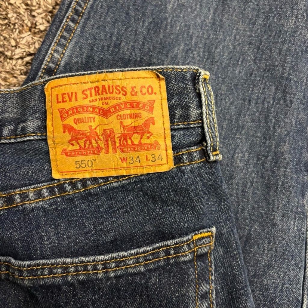 Levi's Levi's Men's 550 Relaxed Jeans Size US 34 / EU 50 - 1 Thumbnail