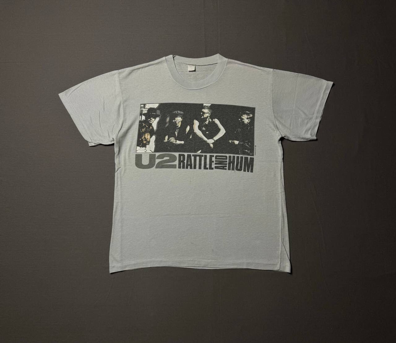 Vintage Rare 1988 U2 Rattle And Hum Album Tour Tee Size US M / EU 48-50 / 2 - 1 Thumbnail