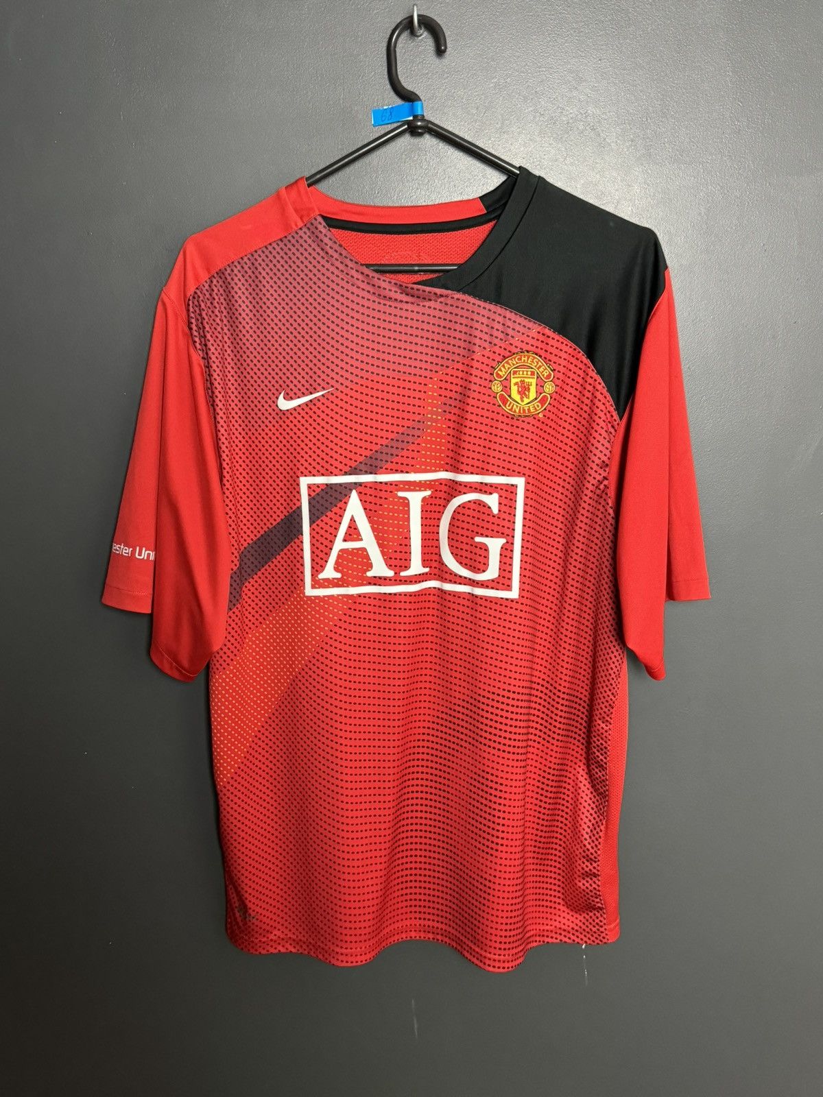 Nike Vintage Manchester United Training Football Jersey T-Shirt Size US L / EU 52-54 / 3 - 1 Thumbnail
