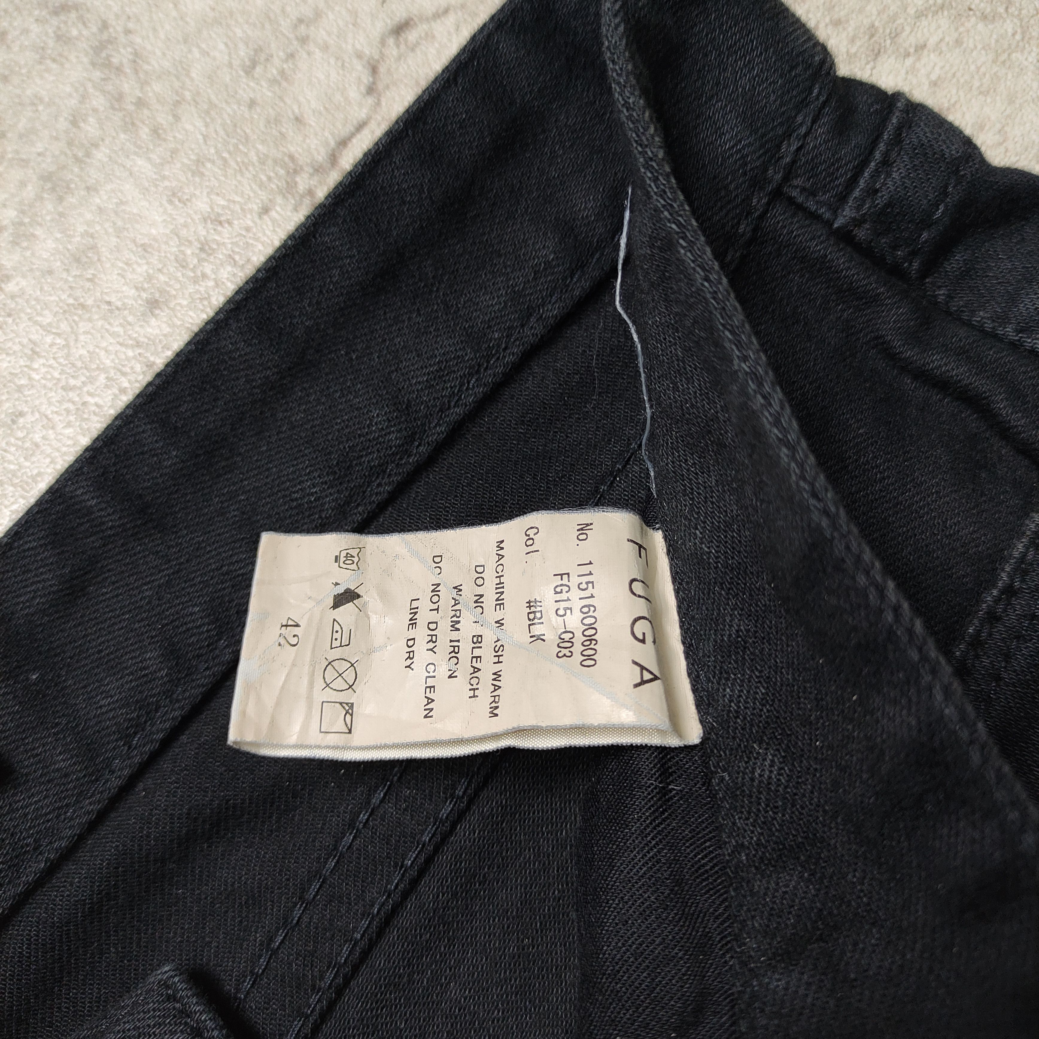 CIVARIZE SOLD OUT!! Fuga Jeans Japanese Brand Size US 30 / EU 46 - 9 Thumbnail