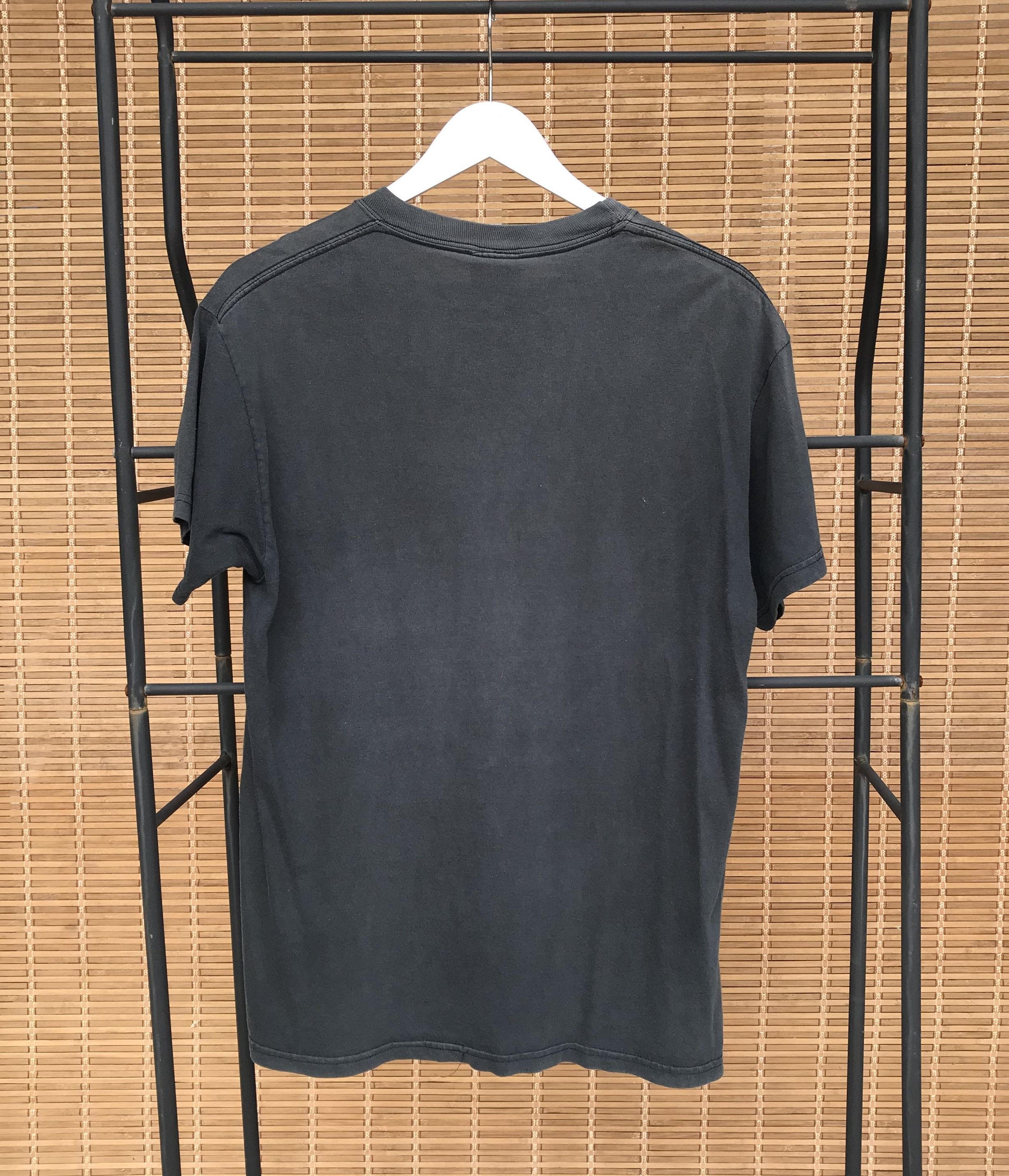 Vintage Vintage 1989 Head Spiderman faded black shirt Size US M / EU 48-50 / 2 - 6 Thumbnail