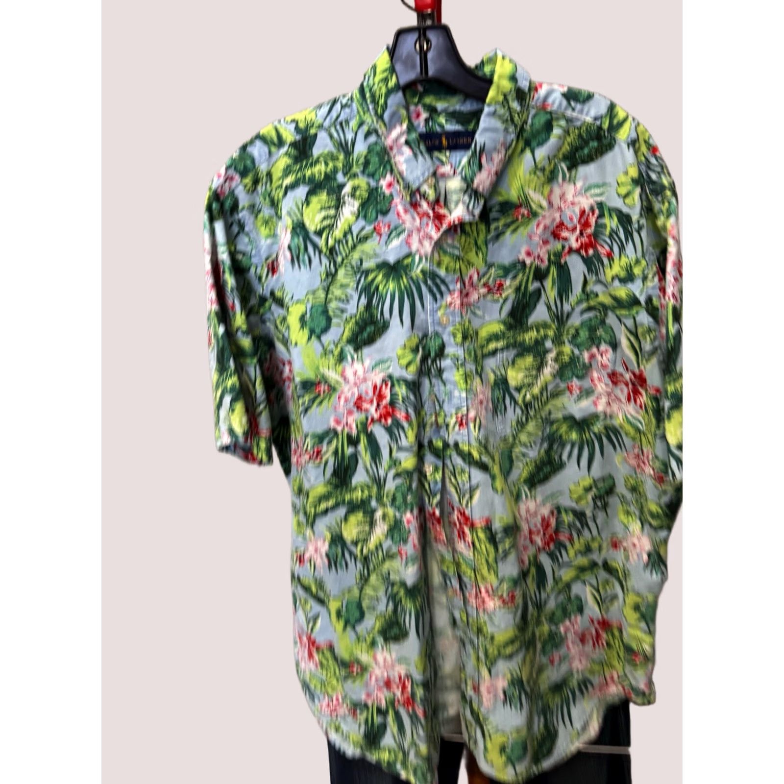 Ralph Lauren Ralph Lauren Shirt Floral SHORT SLEEVE Button Up XL MulticolorMens XS? Size US XL / EU 56 / 4 - 1 Thumbnail