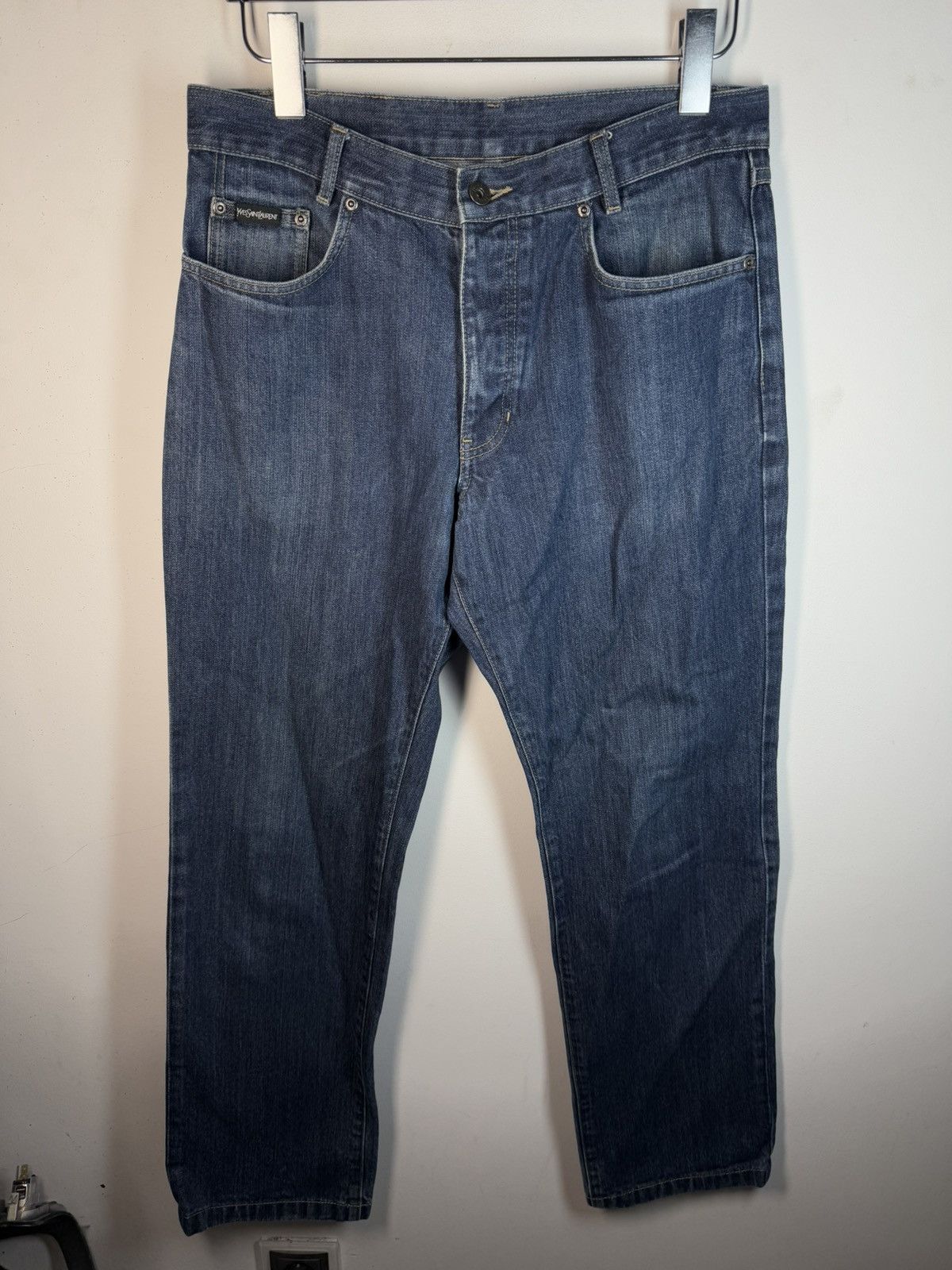 Yves Saint Laurent 32x32 YSL Jeans Denim Pants Size US 32 / EU 48 - 3 Thumbnail