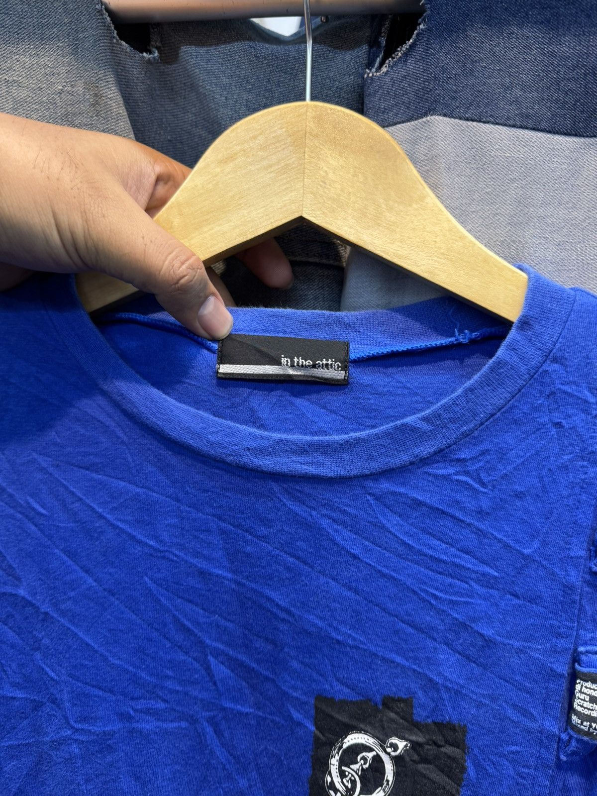 If Six Was Nine × Japanese Brand × Le Grande Bleu (L.G.B.) Archived Intheattic Poem Tees Size US M / EU 48-50 / 2 - 5 Thumbnail