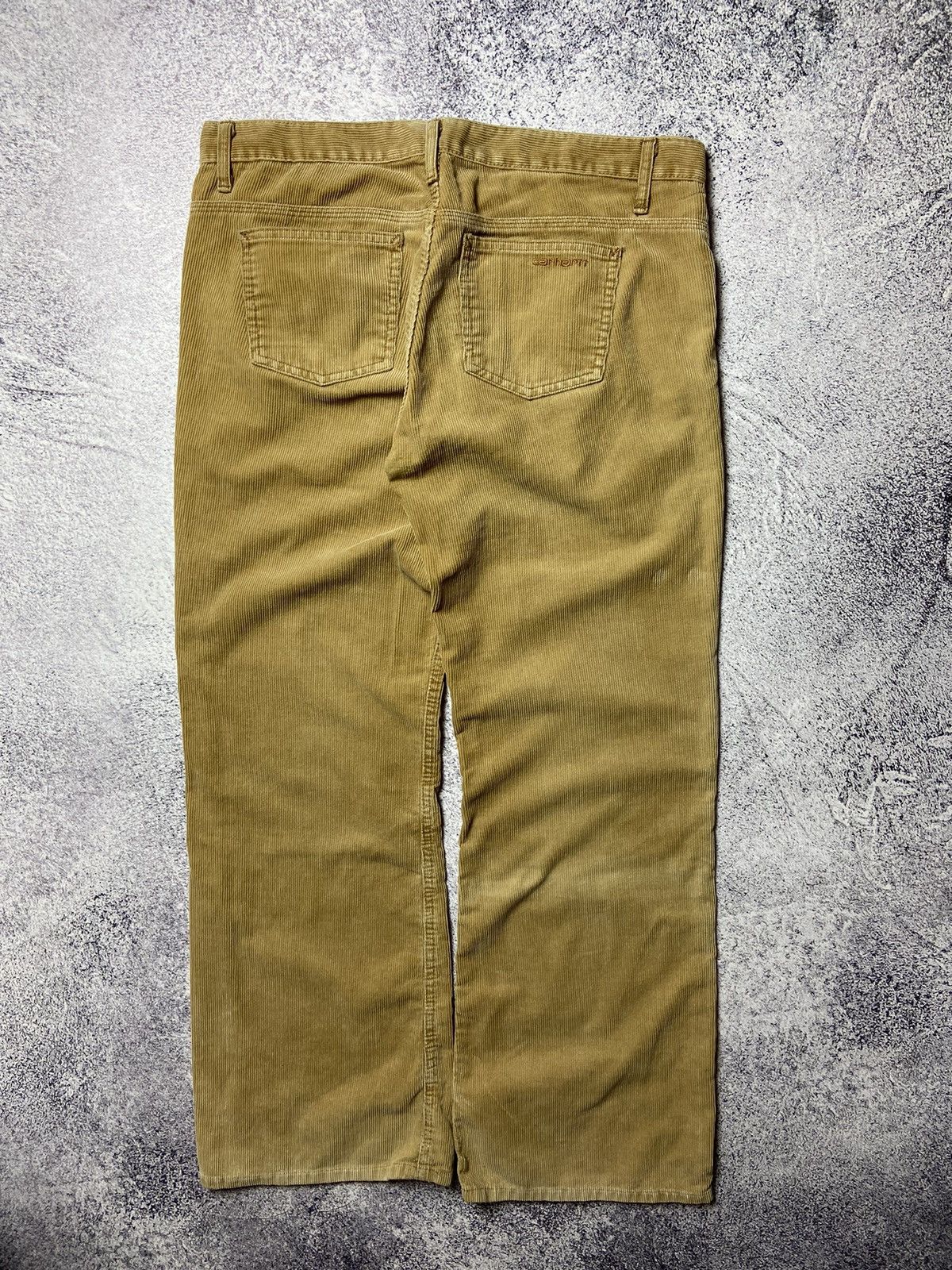 Carhartt × Vintage Vintage Carhartt Velvet Pants Rare Skate Rap Style Street Size US 31 - 1 Thumbnail