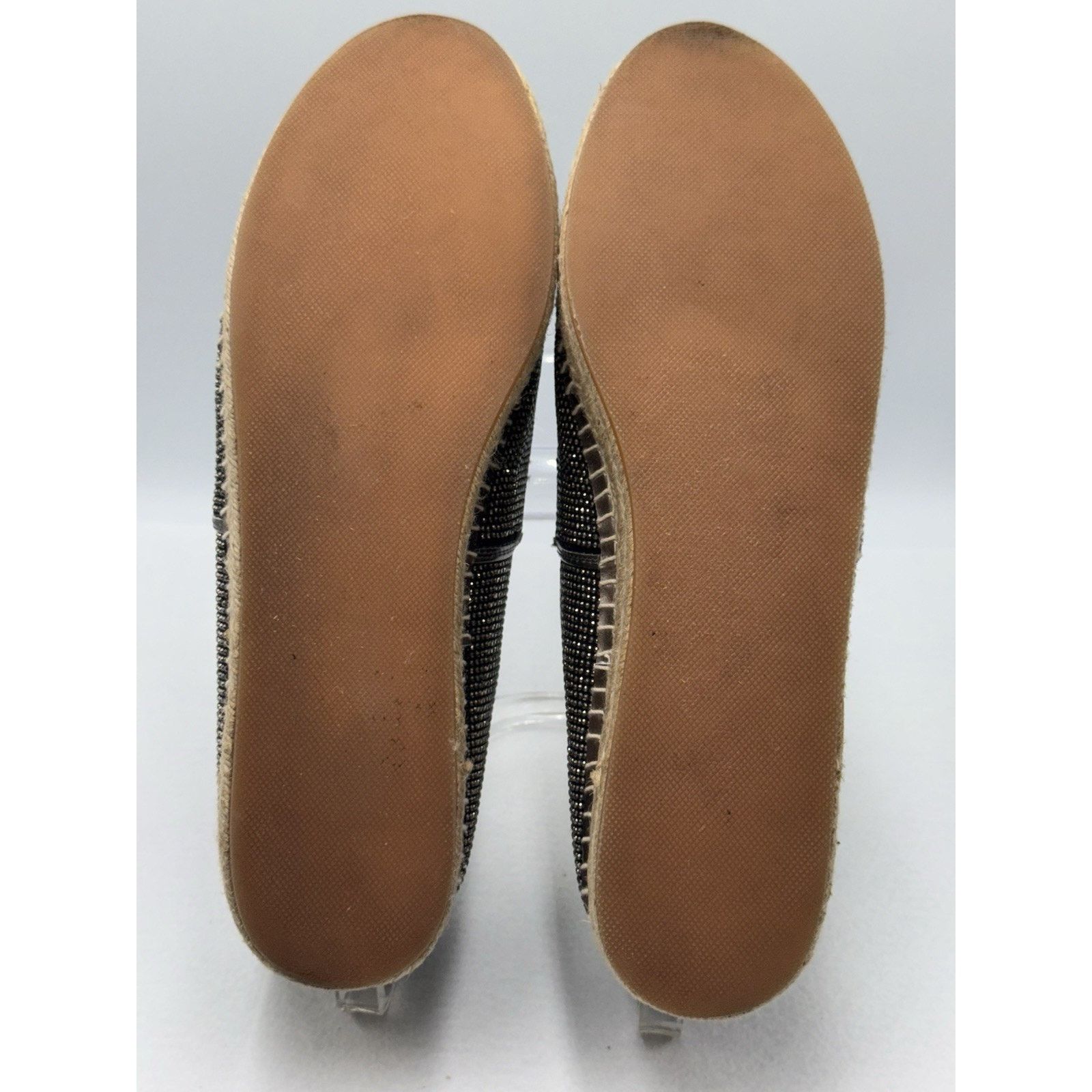 Steve Madden Steven Madden Chopur Black Rhinestone 11 B Espadrille Flats Size US 11 / IT 41 - 7 Thumbnail
