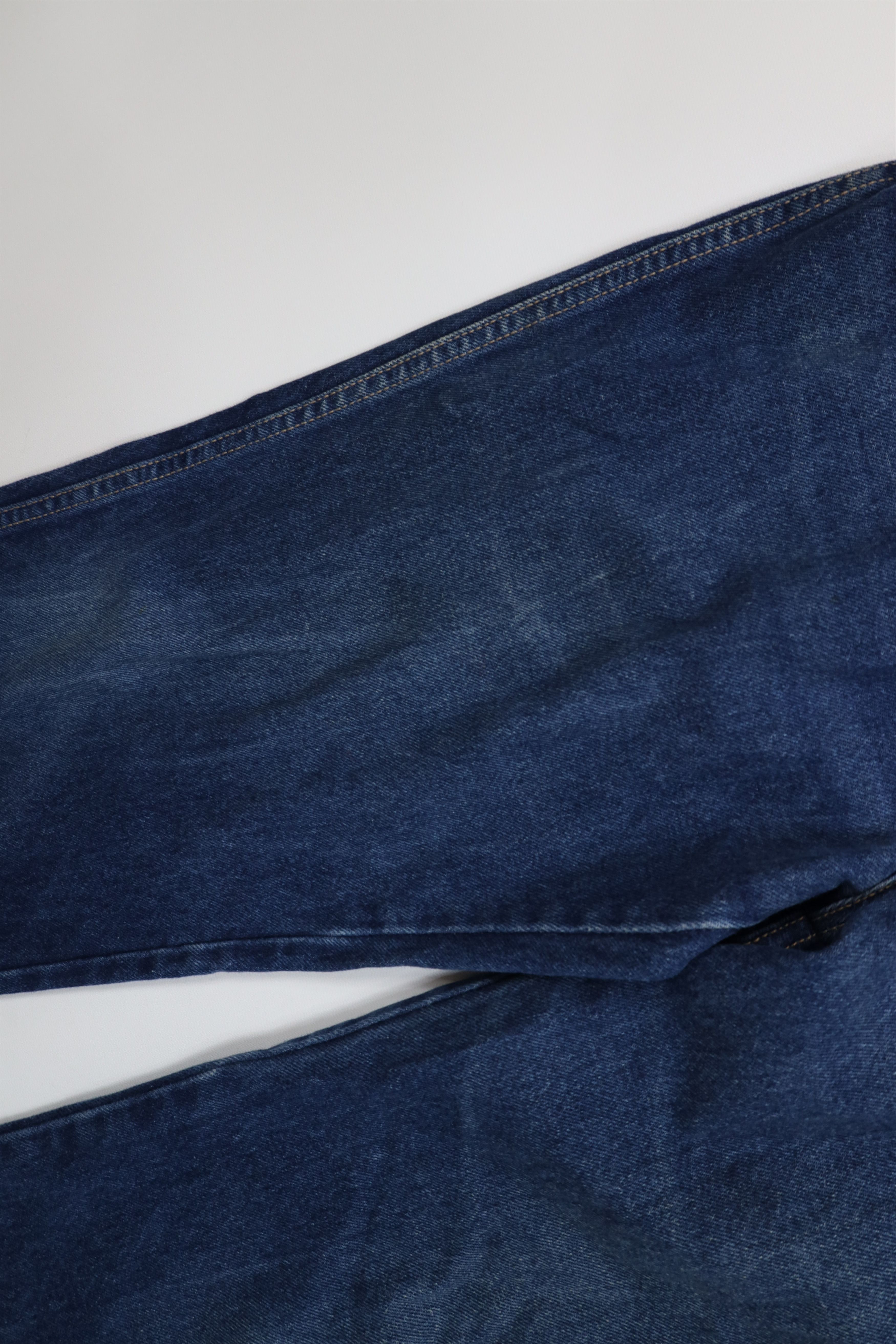 Calvin Klein Vintage 80s 90s Calvin Klein Wide Leg Denim Jeans Cotton USA Size US 36 / EU 52 - 7 Thumbnail