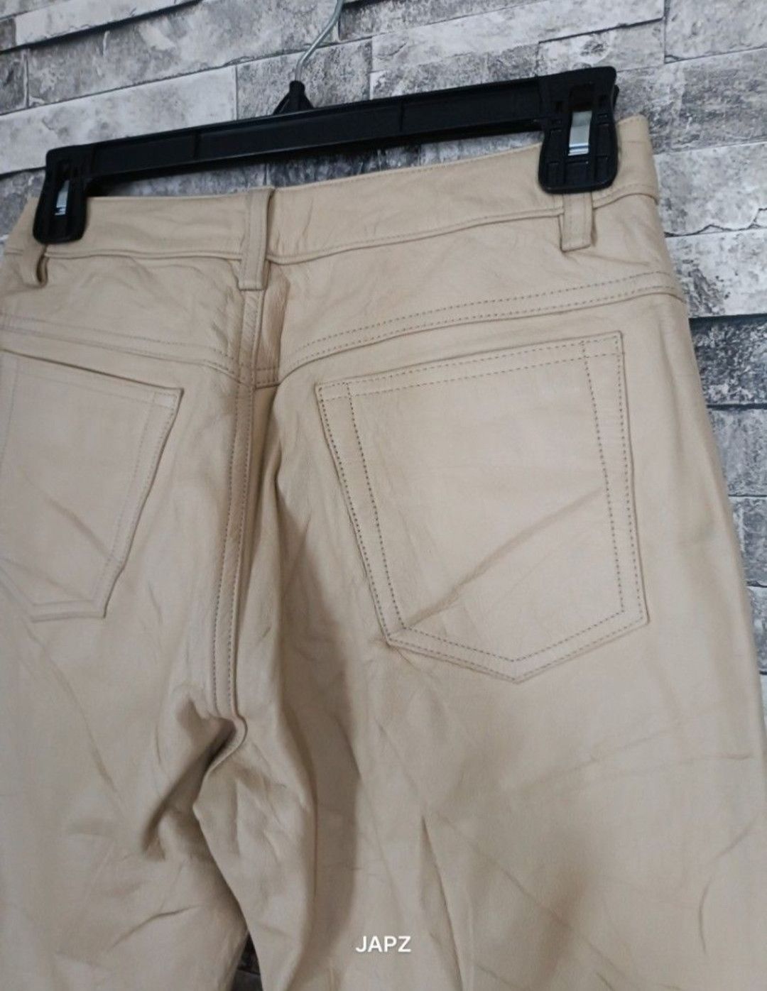 SHIPS Ships reguler leather pants for woman Size 26" / US 2 / IT 38 - 3 Thumbnail