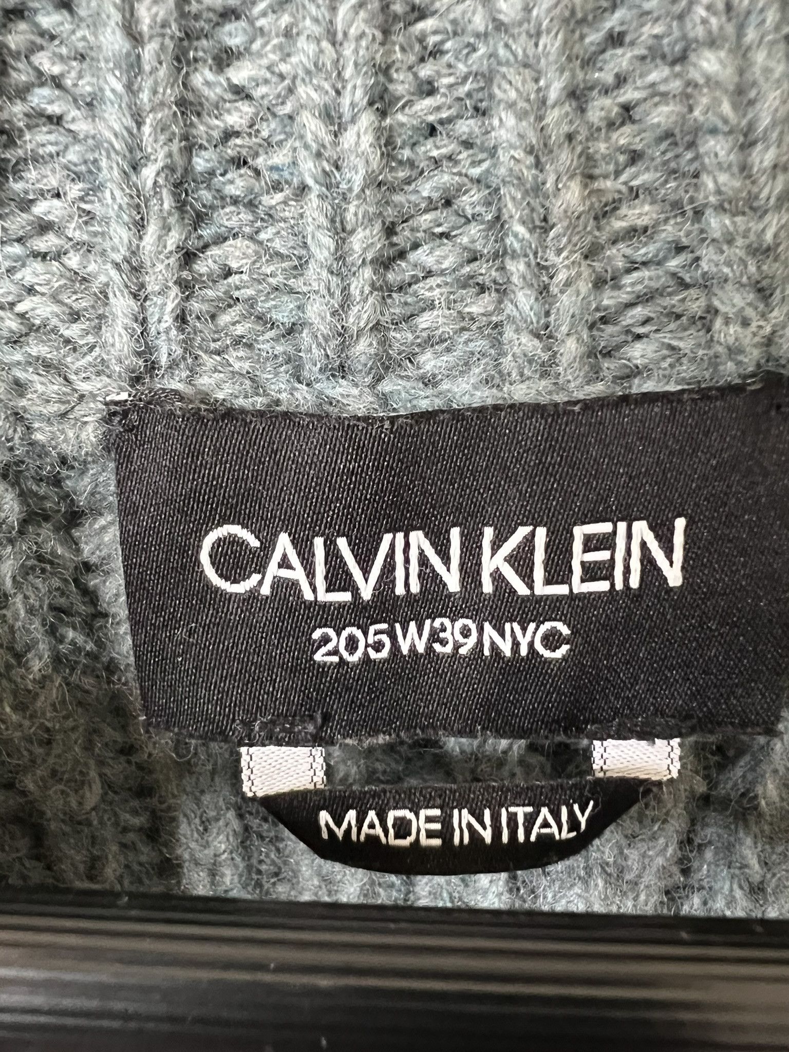 Calvin Klein 205W39NYC CK205W39NYC Green Zipper Sweater sz M Size US M / EU 48-50 / 2 - 6 Thumbnail