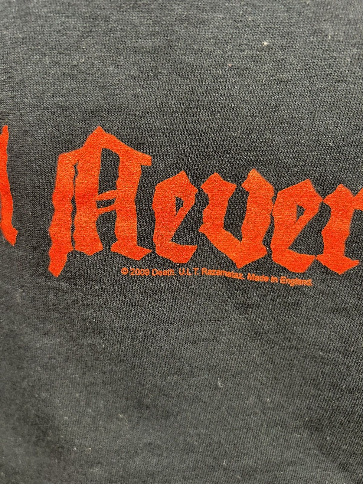 Band Tees Vintage Death 2008 Life Will Never T shirt Band Size US L / EU 52-54 / 3 - 14 Thumbnail