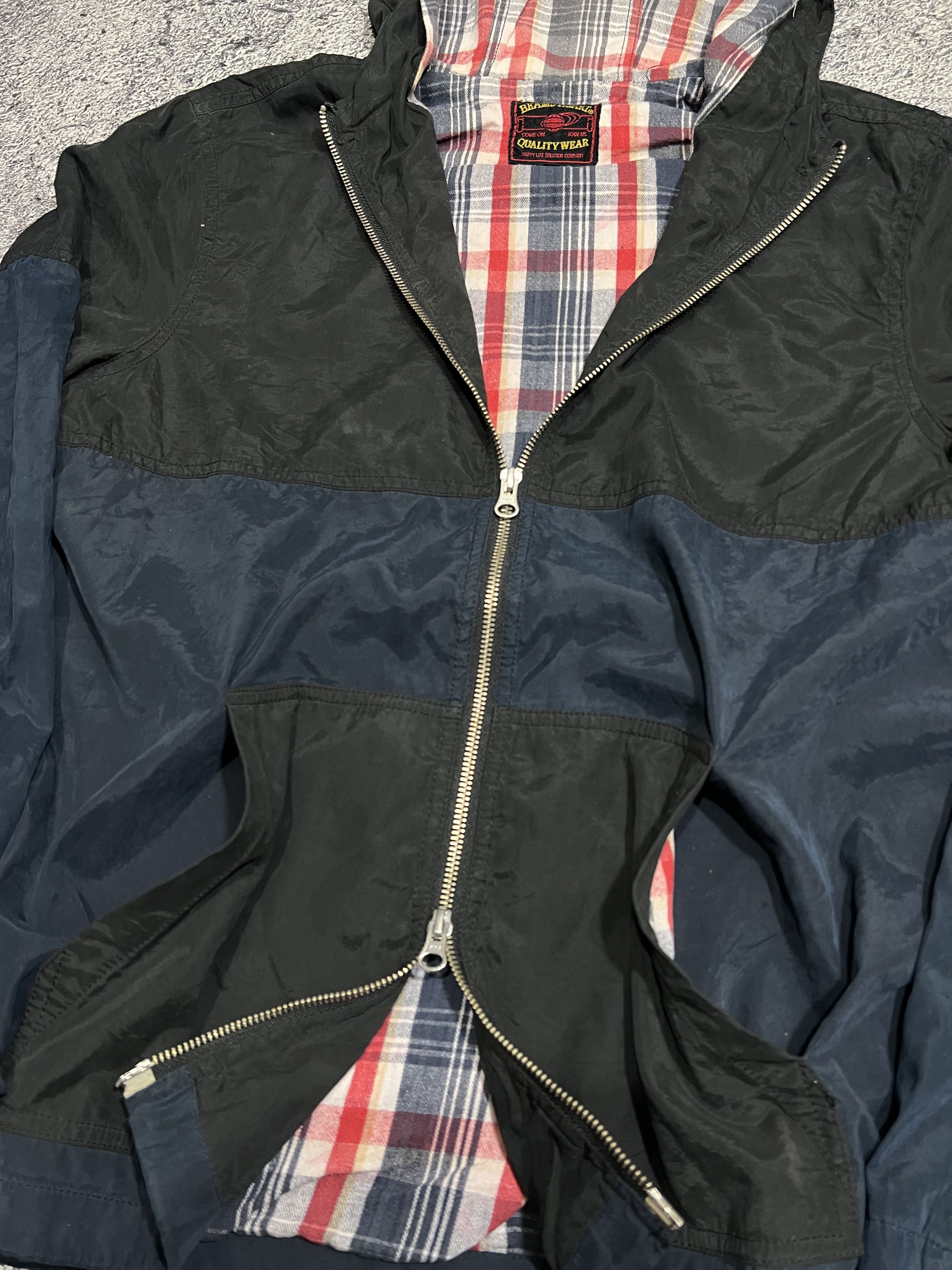 Beams Plus 2000s Archival Beams Japanese Plaid Layer Hodded y2k Ifsix Size US M / EU 48-50 / 2 - 2 Thumbnail