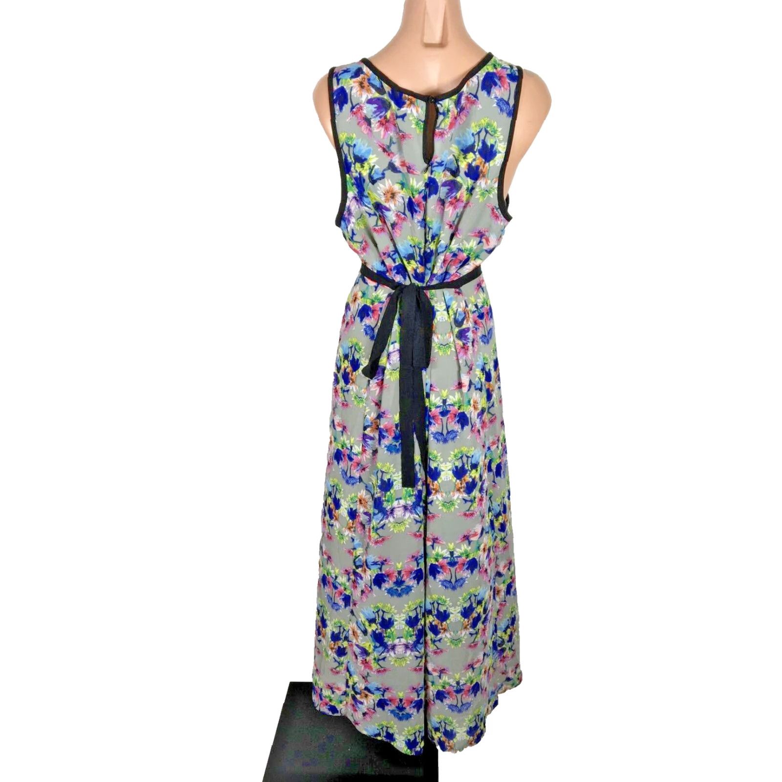 nicole by nicole miller maxi dress Women's Slip With Built In Bra, Sizes S-xl, Blue easy dressing. Vintage 90s 2000s Y2K Nicole