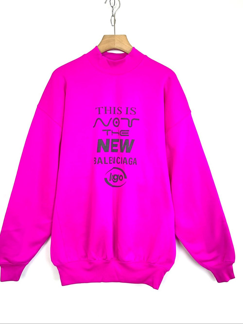 Balenciaga Balenciaga Logo Print Sweatshirt Size XS Size XS / US 0-2 / IT 36-38 - 1 Thumbnail
