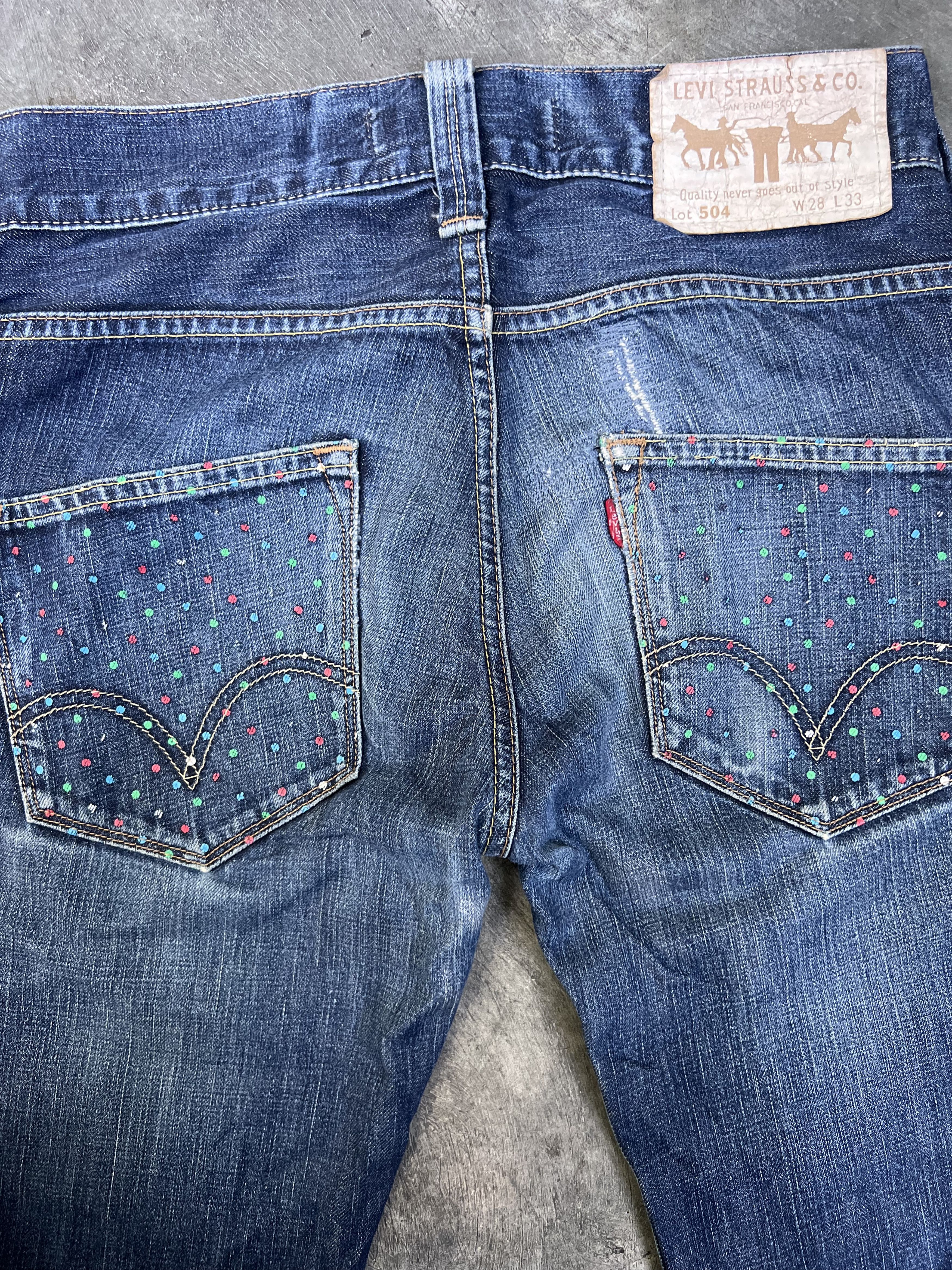 Levi's Vintage Clothing Levis 504 straight Size US 30 / EU 46 - 9 Thumbnail