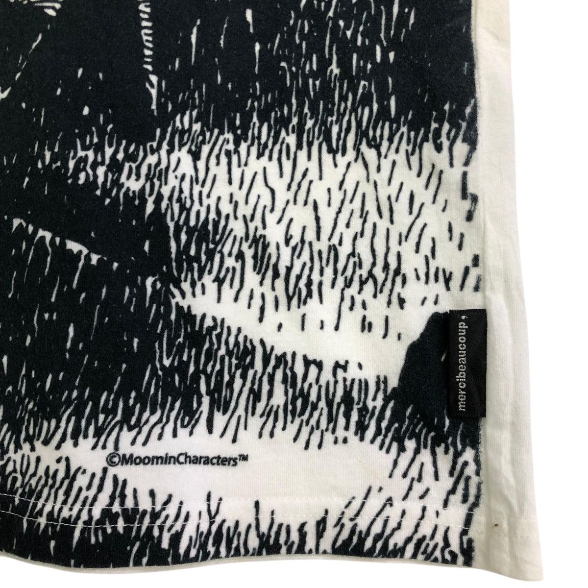 Anime × mercibeaucoup *MERCIBEAUCOUP X MOOMIN CHARACTER Overprint women tee Size S / US 4 / IT 40 - 5 Thumbnail