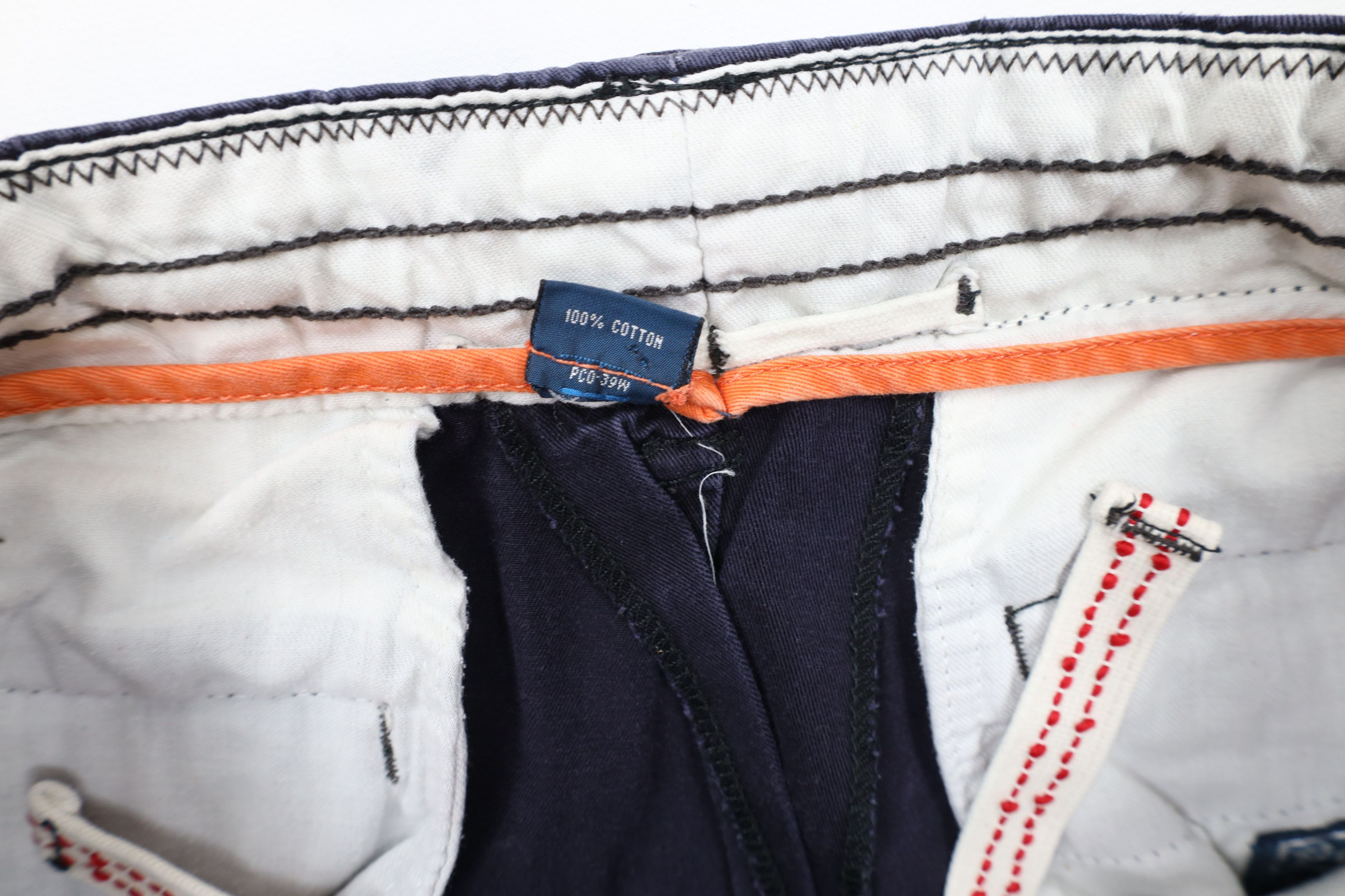 Polo Ralph Lauren Vintage 90s Ralph Lauren Heavyweight Cotton Shorts Blue Size US 30 / EU 46 - 6 Thumbnail