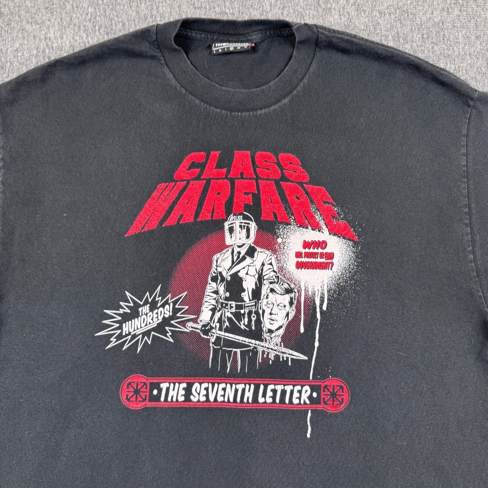 The Hundreds The Hundreds Class Warfare Shirt Men's XL Black Streetwear Size US XL / EU 56 / 4 - 2 Thumbnail
