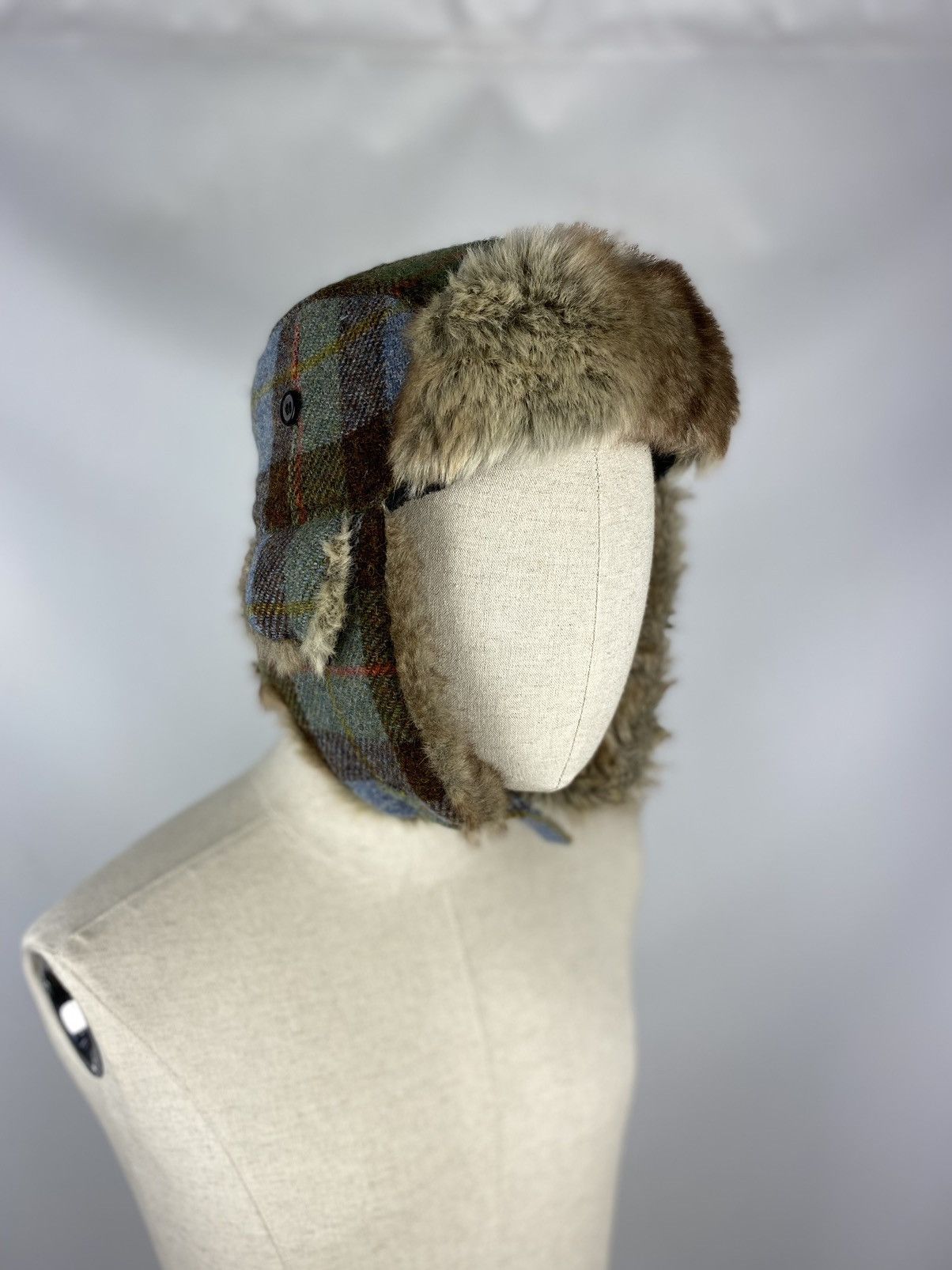 Harris Tweed Harris Tweed wool trapper Ushanka hat size L Size ONE SIZE - 1 Thumbnail