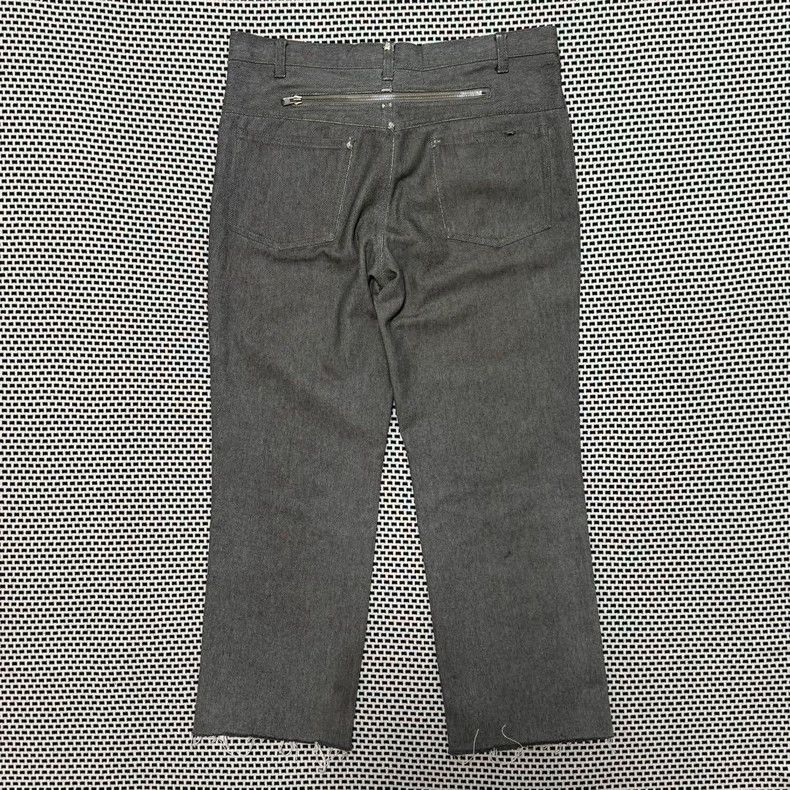 Number (N)ine Number (N)ine Size 201SS zipper gray jeans 2503-Nextarrow Size US 36 / EU 52 - 2 Thumbnail