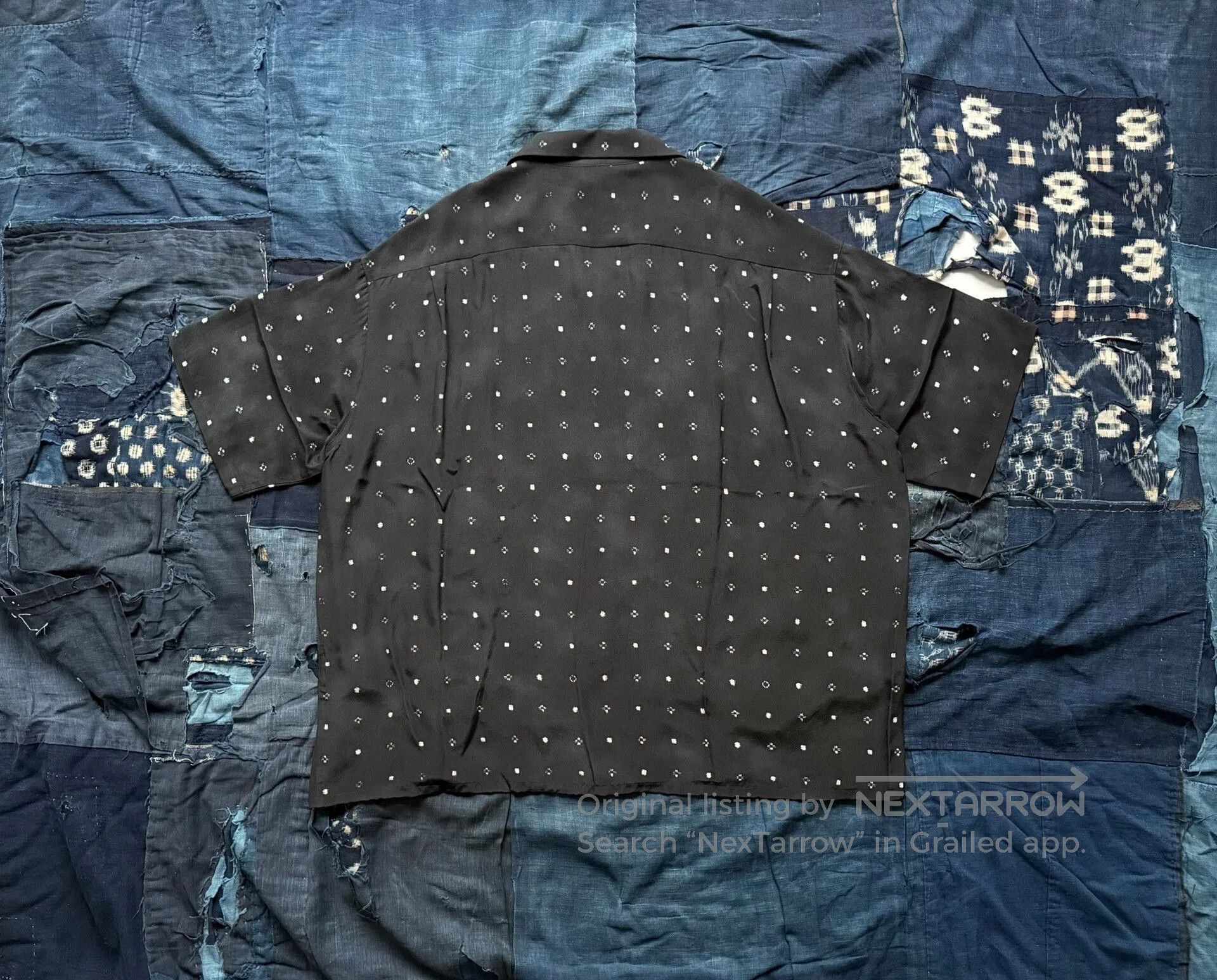 Visvim visvim crosby short-sleeve shirt in black. Size US L / EU 52-54 / 3 - 3 Thumbnail
