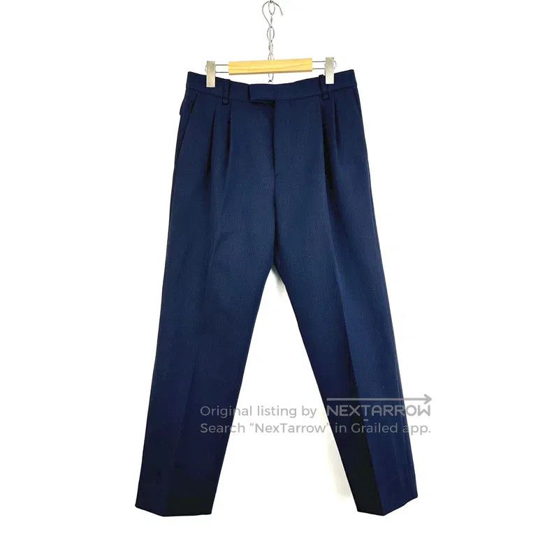 Louis Vuitton Louis Vuitton Navy Straight Leg Suit Pants Size US 40 / EU 56 - 2 Thumbnail