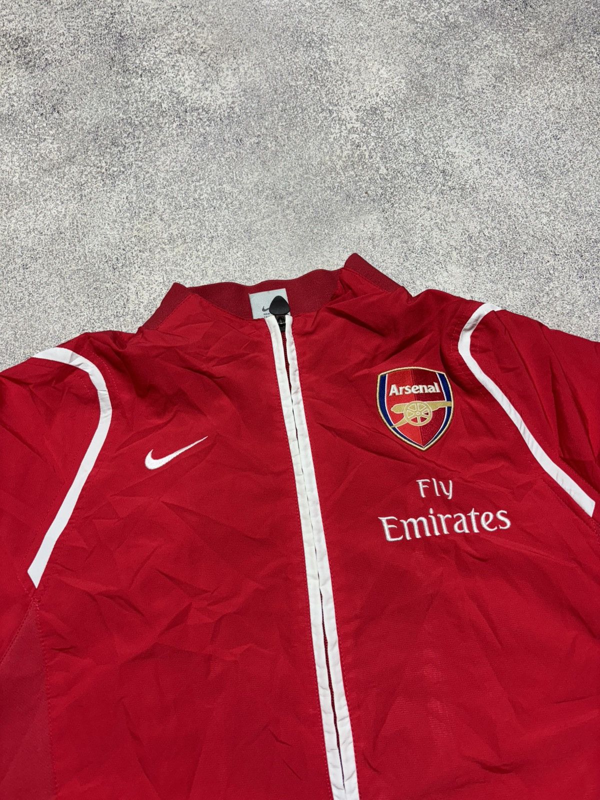 Nike × Vintage Arsenal London Football Soccer Jacket Top Nike Size S Size US S / EU 44-46 / 1 - 3 Thumbnail