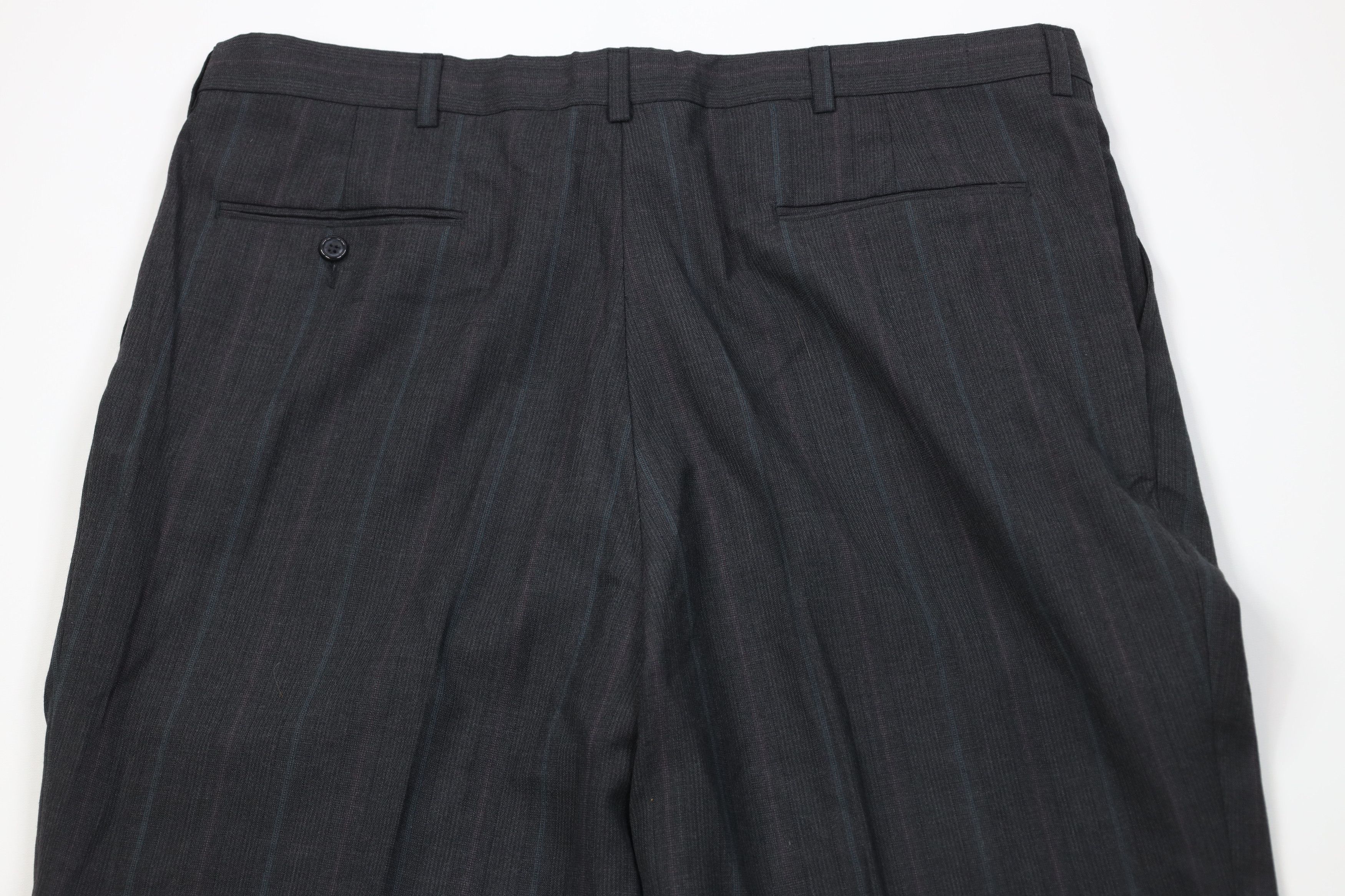 Vintage Vintage 90s Streetwear Blend Pinstriped Wide Leg Chino Pants Size US 40 / EU 56 - 11 Thumbnail