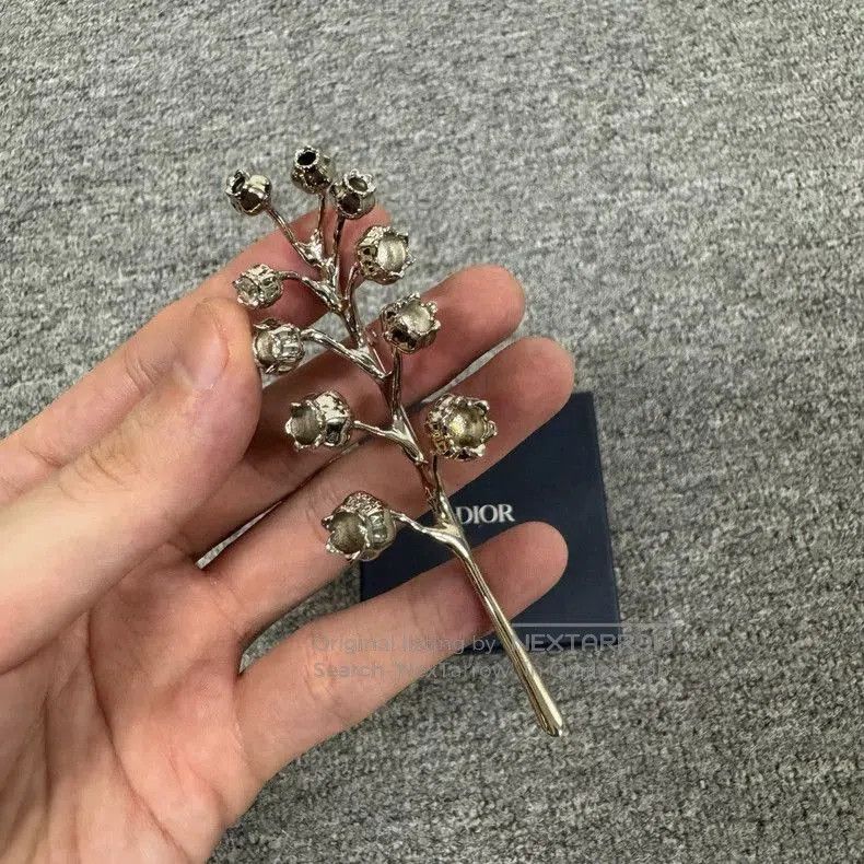 Dior Elegant Dior Lily of the Valley Brooch- | Grailed