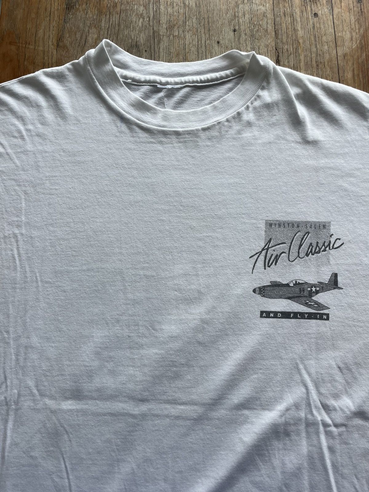 Vintage Vtg Winston Salem Air Classic Art design by Roy Lichtenstein Size US XL / EU 56 / 4 - 4 Thumbnail