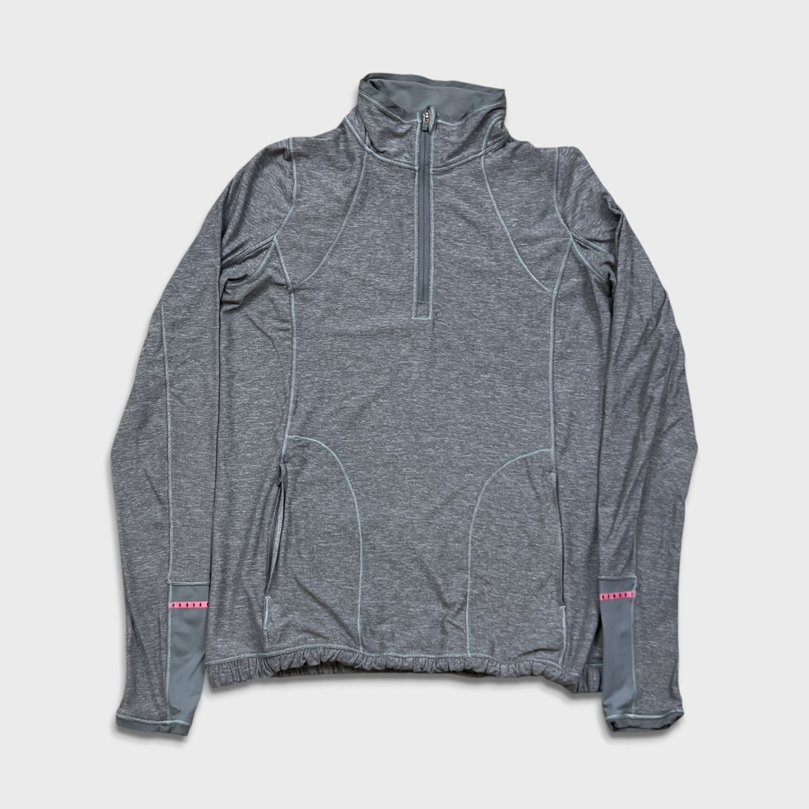 Lululemon Lululemon Pace Pusher 1/2 Zip Athletic Track Suit Yoga Top Size M / US 6-8 / IT 42-44 - 1 Thumbnail