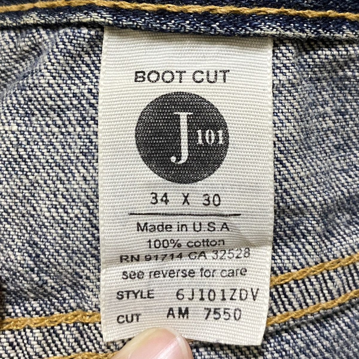 Armani Exchange Vintage Brand Armani Exchange Flared Jeans 2000s Size US 34 / EU 50 - 10 Thumbnail