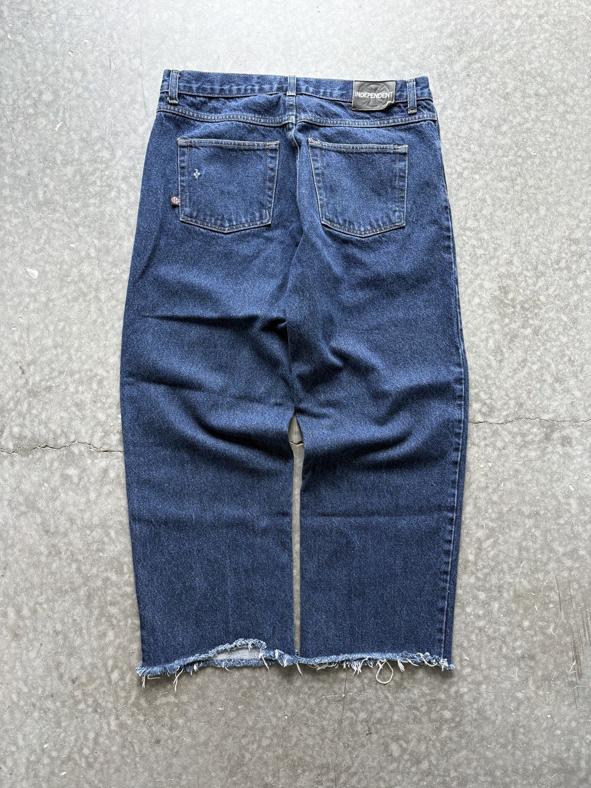 Independent Truck Co. Vintage Y2K Independent Baggy Jeans Skater Style Size US 36 / EU 52 - 7 Thumbnail