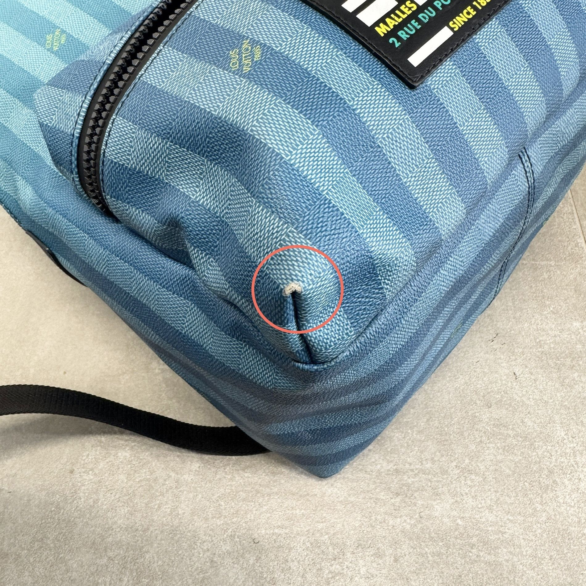 Louis Vuitton Louis Vuitton M59913 Discovery Backpack In Blue RRP £2290 Size ONE SIZE - 15 Thumbnail