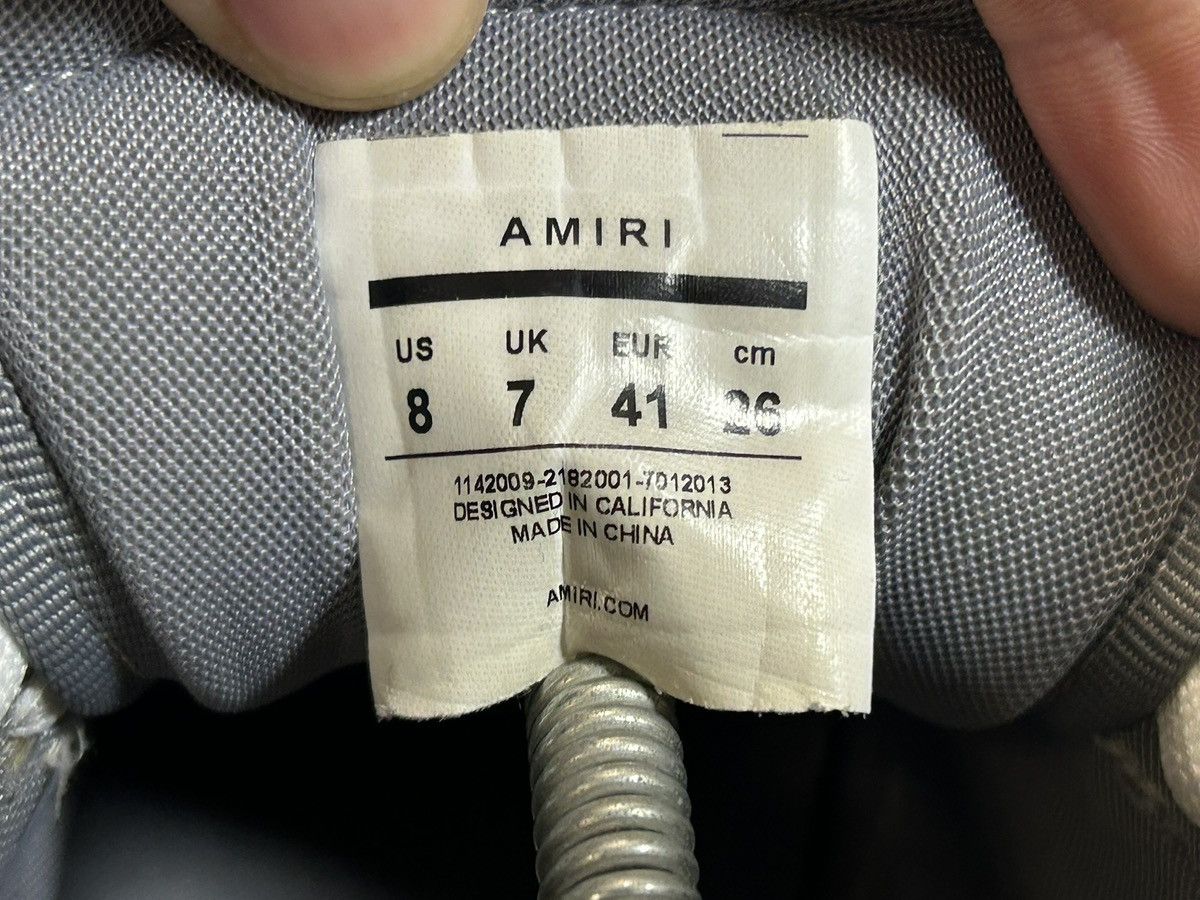 Amiri AMIRI SKEL TOP HIGHTOP Size US 8 / EU 41 - 9 Thumbnail