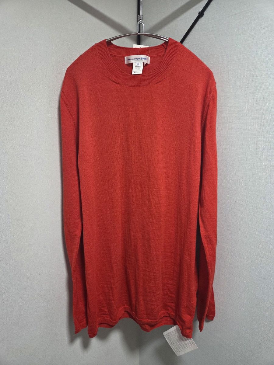 Comme des Garcons comme des garcons round neck acrylic pullover knit Size US L / EU 52-54 / 3 - 1 Thumbnail
