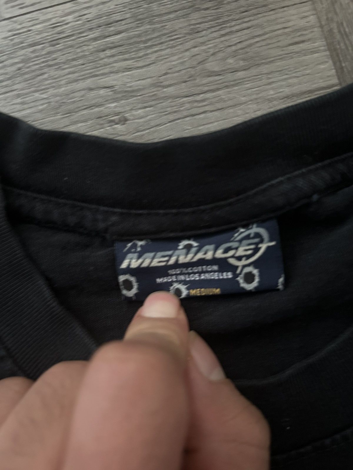 Menace Menace vintage tee Size US M / EU 48-50 / 2 - 2 Thumbnail