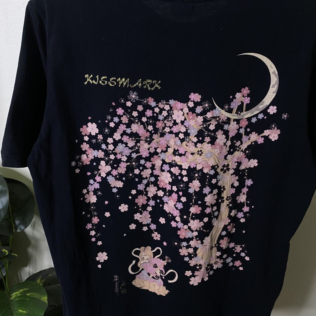 Japanese Brand Kissmark Sakura Blooms Ed Hardy Karakuri Tamashii Style Tee Size US L / EU 52-54 / 3 - 2 Thumbnail