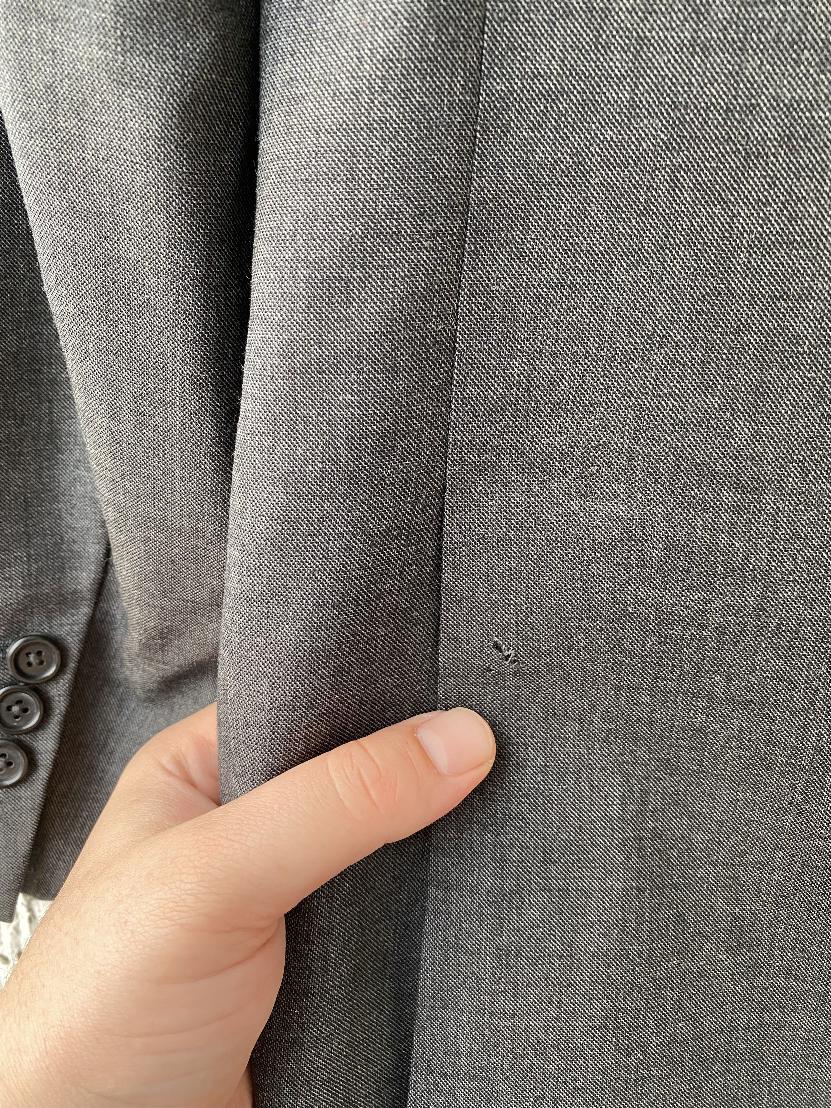 Ralph Lauren Purple Label gray wool blazer Size US M / EU 48-50 / 2 - 7 Thumbnail