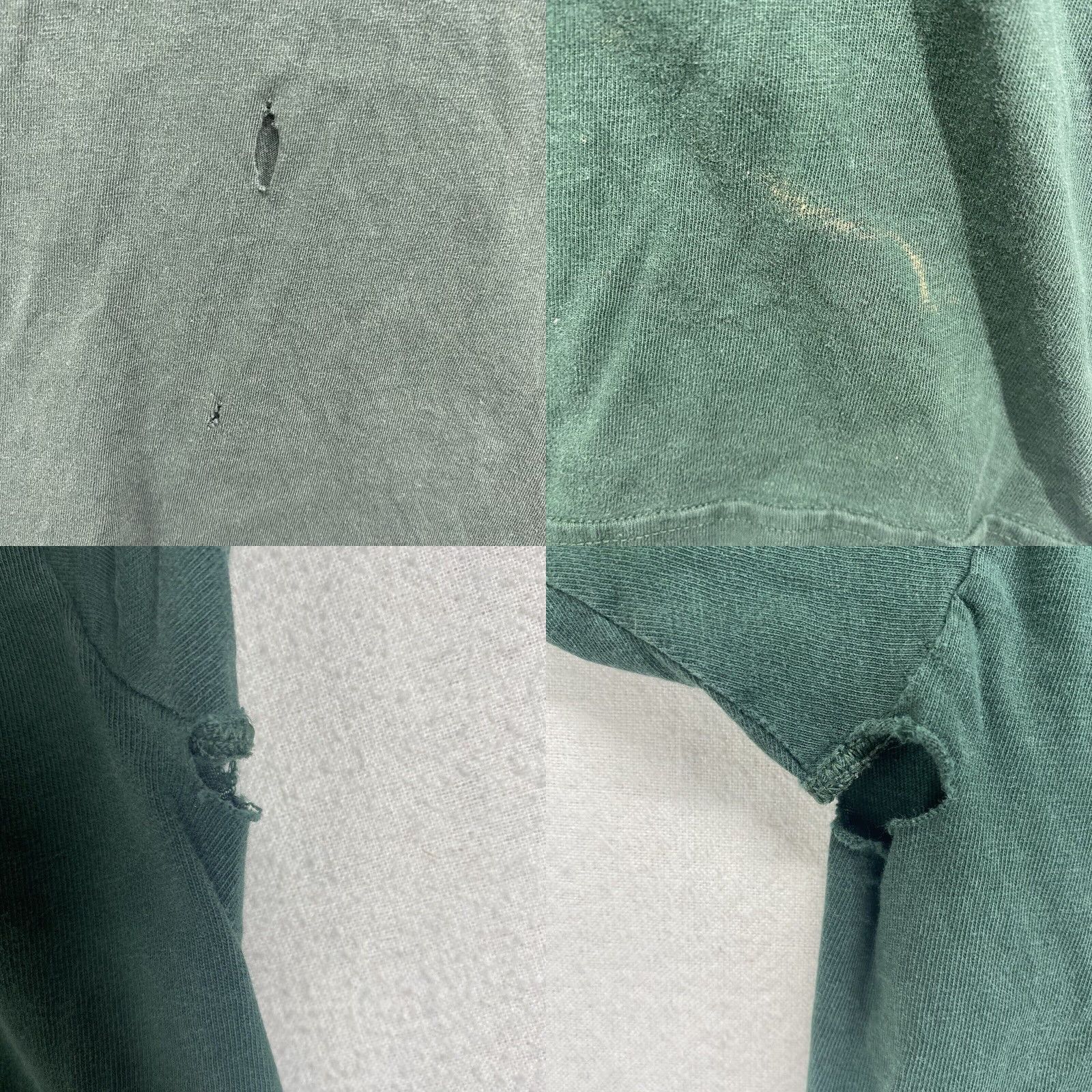 Hanes VINTAGE Hanes Beefy T Shirt Men XL Green 90s Grunge Y2K Short Sleeve Crew Neck Cotton Size US XL / EU 56 / 4 - 8 Thumbnail