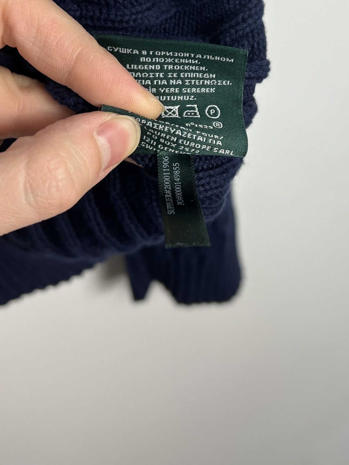 Lauren Ralph Lauren × Polo Ralph Lauren Braid Sweater Lauren Ralph Lauren 100% Cotton Size L / US 10 / IT 46 - 4 Thumbnail