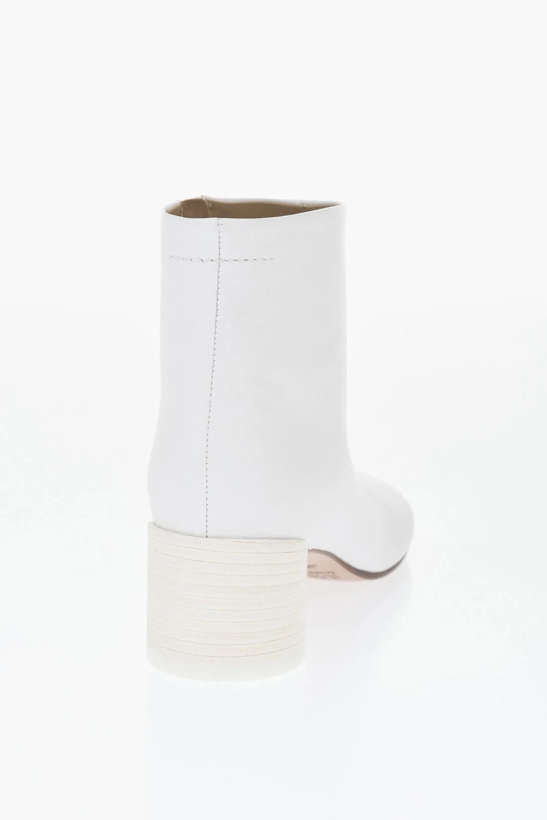 Maison Margiela og1mm0426 Leather Ankle Boots in White Size US 6 / IT 36 - 3 Thumbnail