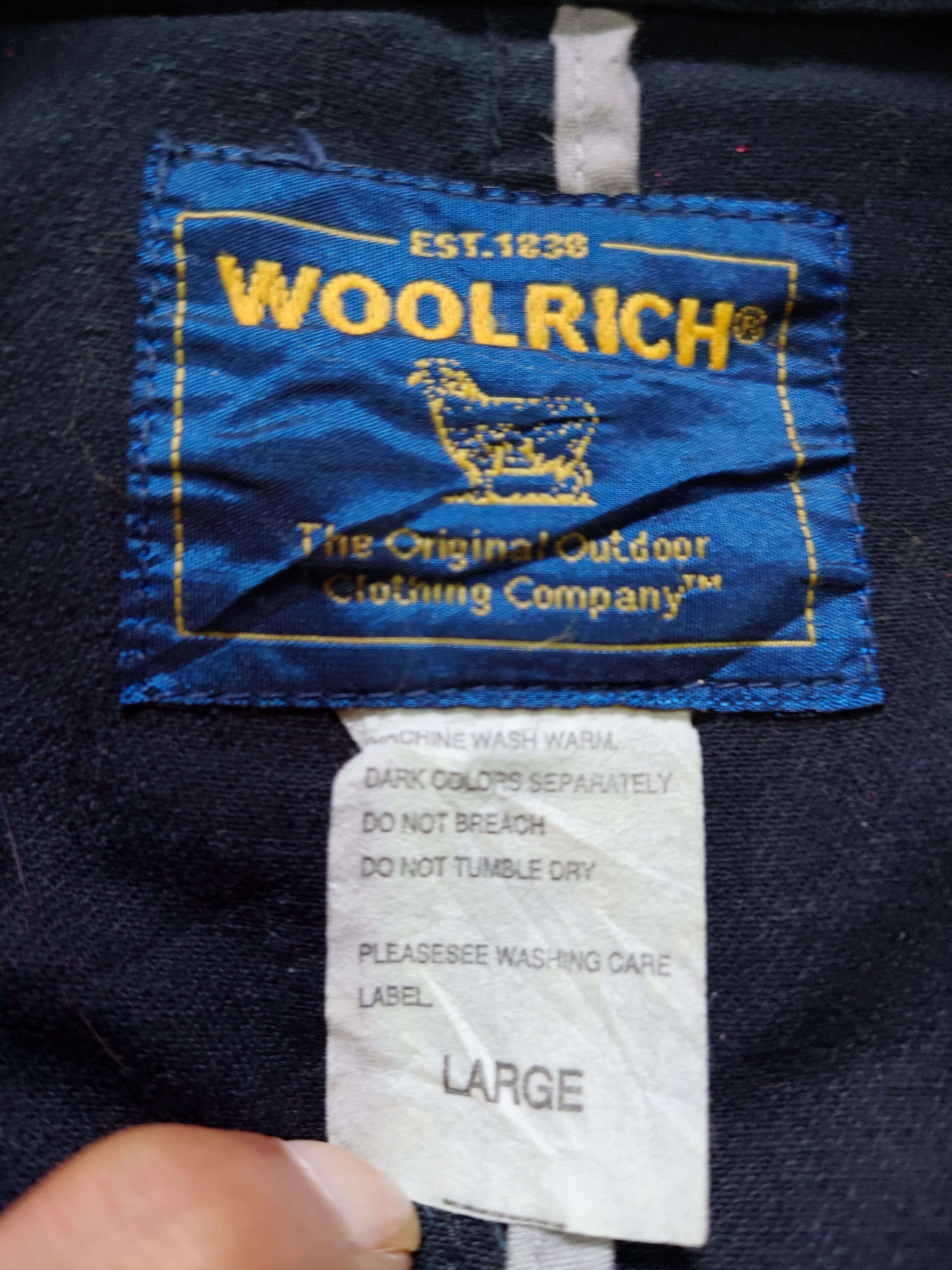 Woolrich Woolen Mills Woolrich Denim Blazer Size US L / EU 52-54 / 3 - 4 Thumbnail