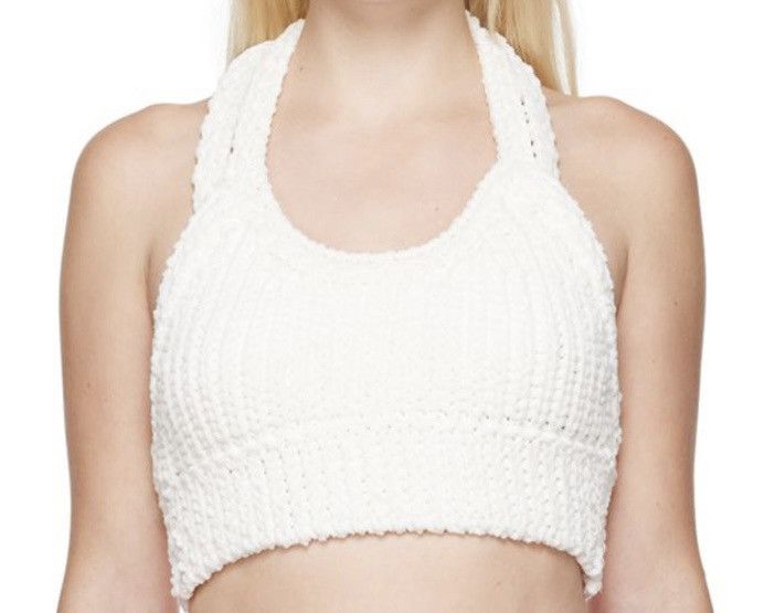 Jacquemus JACQUEMUS White 'La Maille Nuvola' Tank Top Size S / US 4 / IT 40 - 1 Thumbnail
