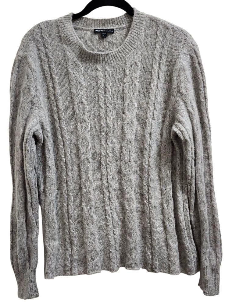 James Perse James Perse 100% Cashmere Cable Knit Sweater Women’s Size 3 Size XS / US 0-2 / IT 36-38 - 2 Thumbnail