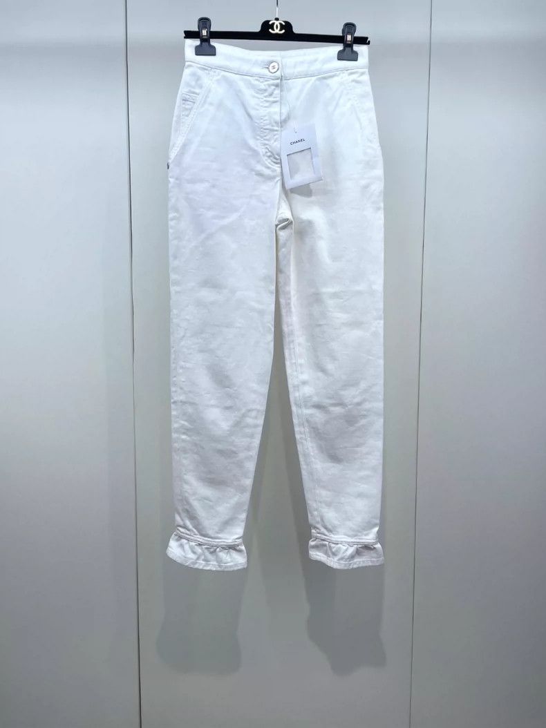 Chanel Chanel 22A popular lace jeans 2504-Nextarrow Size 42" / US 20 - 1 Thumbnail
