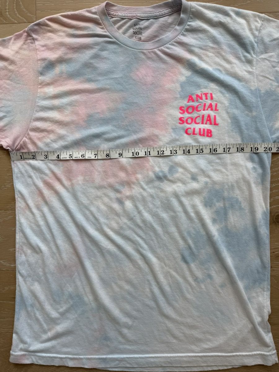 Anti Social Social Club Tie dye Anti Social Social Club logo shirt Size US L / EU 52-54 / 3 - 8 Thumbnail