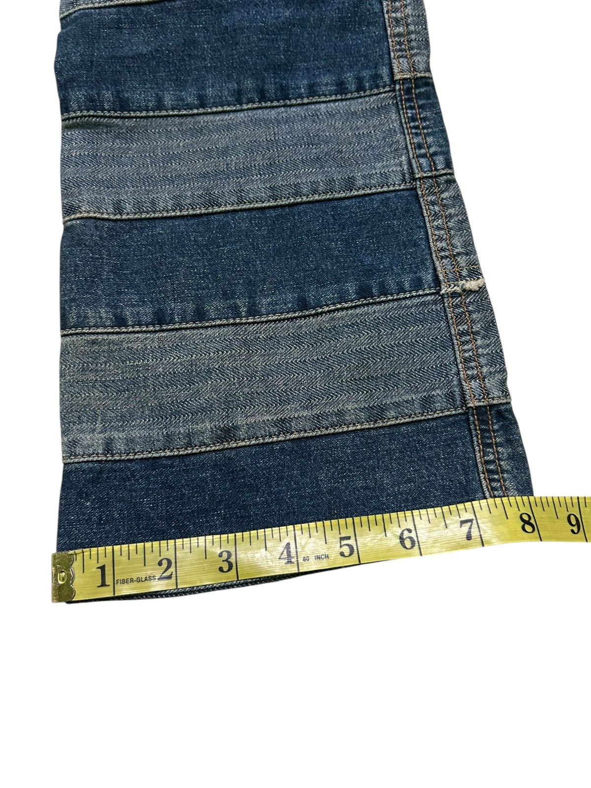 Hysteric Glamour × Kapital × Vintage HYSTERIC GLAMOUR HAGI FLARE VINTAGE DENIM JEANS Size US 28 / EU 44 - 17 Thumbnail