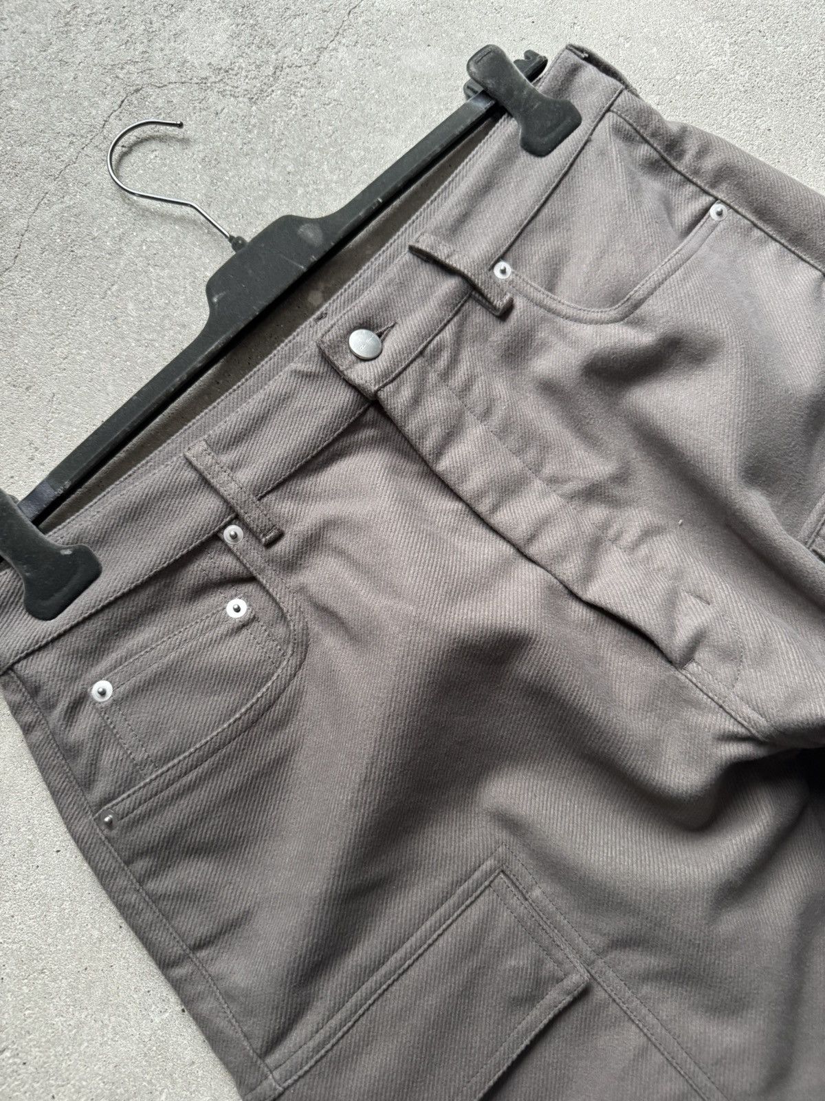Rick Owens FW25 RICK OWENS DOUBLE CARGO PANTS Size US 32 / EU 48 - 13 Thumbnail