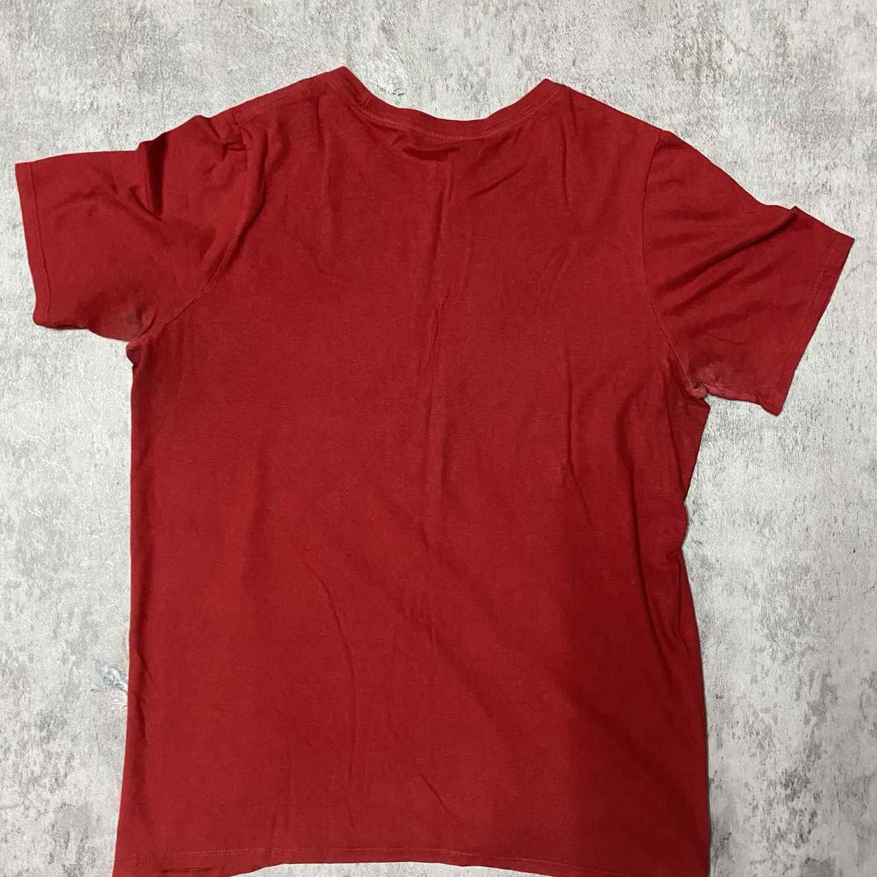 Nike Red Nike cotton t-shirt with "Say No To Slow" graphic print Size US XL / EU 56 / 4 - 5 Thumbnail