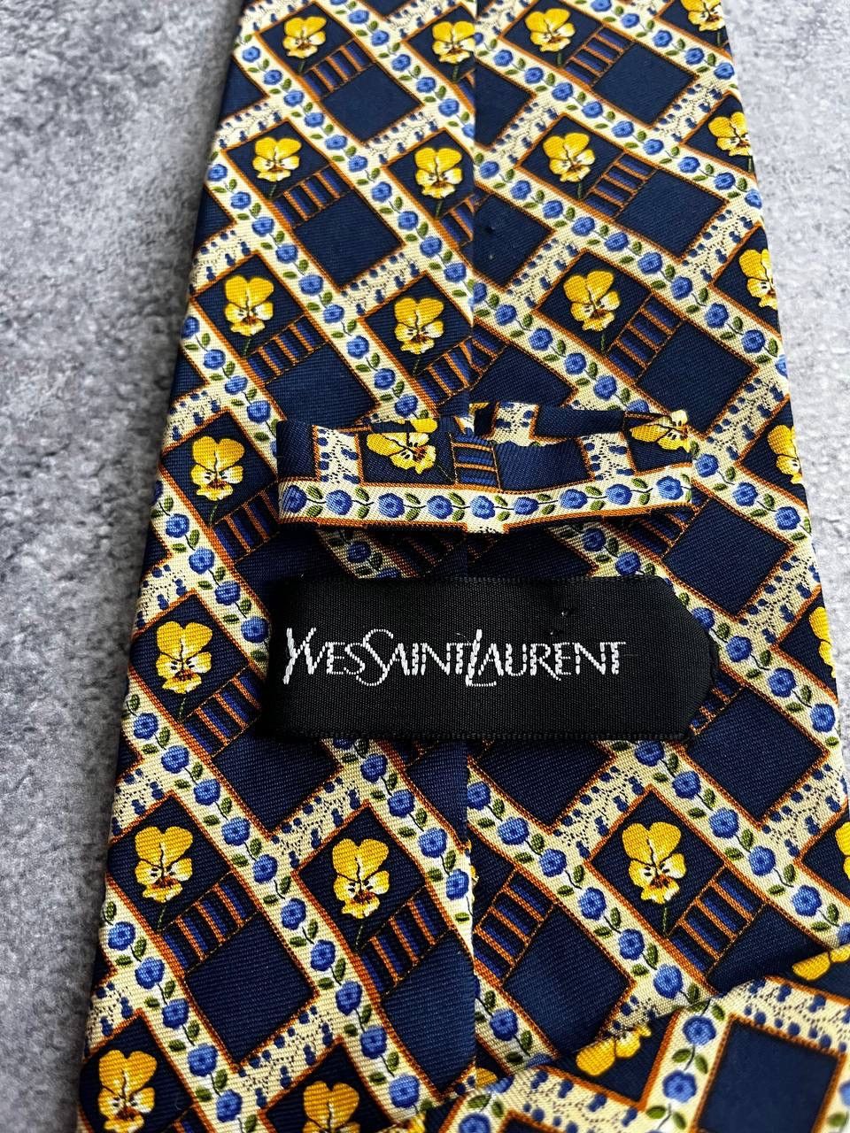 Yves Saint Laurent Yves Saint Laurent Tie Size ONE SIZE - 3 Thumbnail